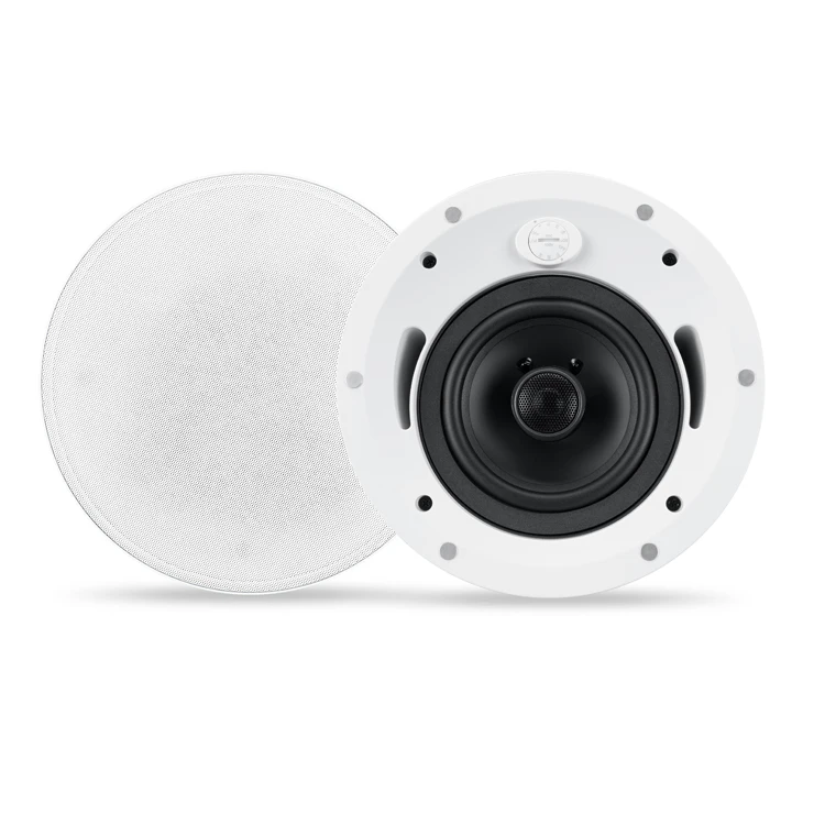 Ceiling Speaker  Hi-Fi 100W closed 6 inch ceiling speaker with rear can HiVi VQ6A for installation