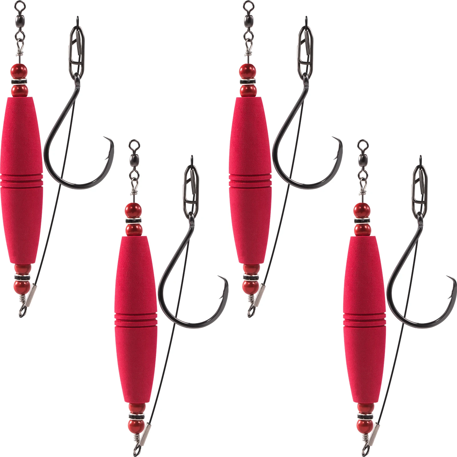 2.5inch 3inch Fishing Bobbers Catfish Float Rig for Catfishing Tackle Rattling Cork EVA Foam Peg Floats Bait Rigs