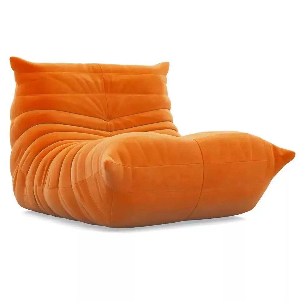 Comfortable  compression fabric one seater sofa colorful vaccum compressed sofa