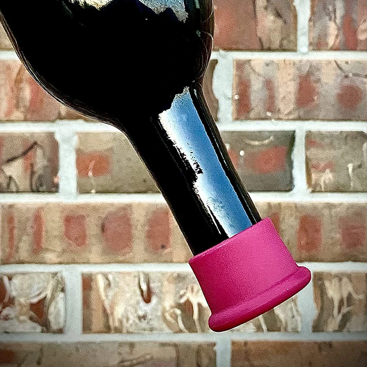Easy To Clean Wine Stoppers Airtight seal on Wine Bottles Reusable Beer Bottle Cover Silicone Wine Bottle Stopper