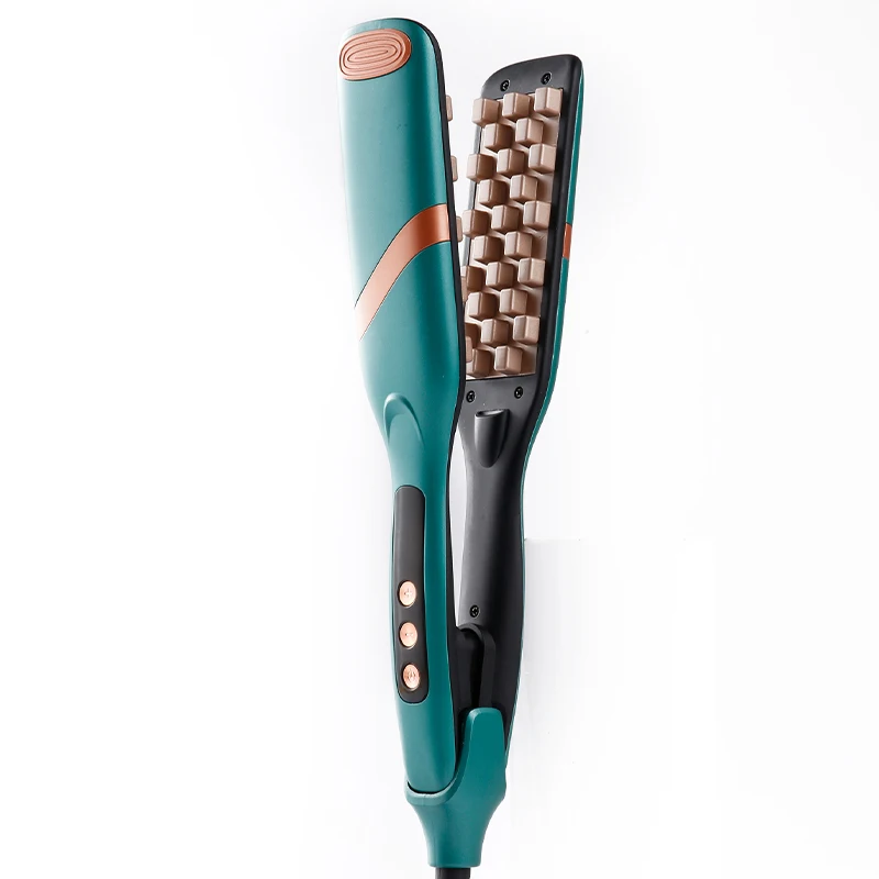 New design multifunctional curler Dual purpose electric splint straightening fluffy