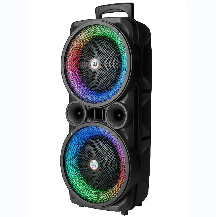 Party Speaker box Dual 8' Portable Karaoke Speaker Boombox sounds