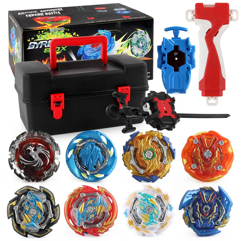 2024 Hot Selling Kid Toys Spinning Tops With Rope Burst Metal Fusion Launcher Battle Games Gyro Toy Gift For Children