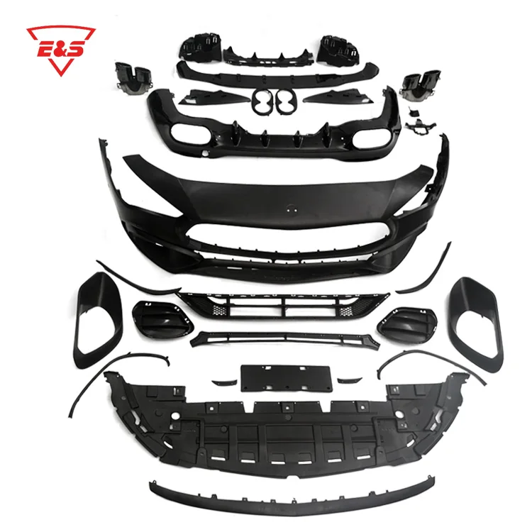 Hot Sell Car Upgrade Body Kit For Cla45 W118 For Mercedes-Benz A Class Body kit With Front Rear Bumper Side Skirts C