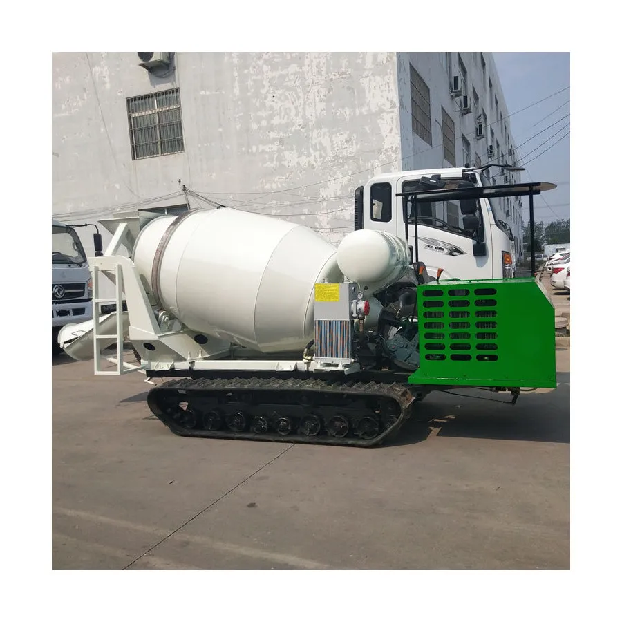 
China Cheap Price 2 cube and 3 cube Crawler Mixer Concrete Mixer Truck 