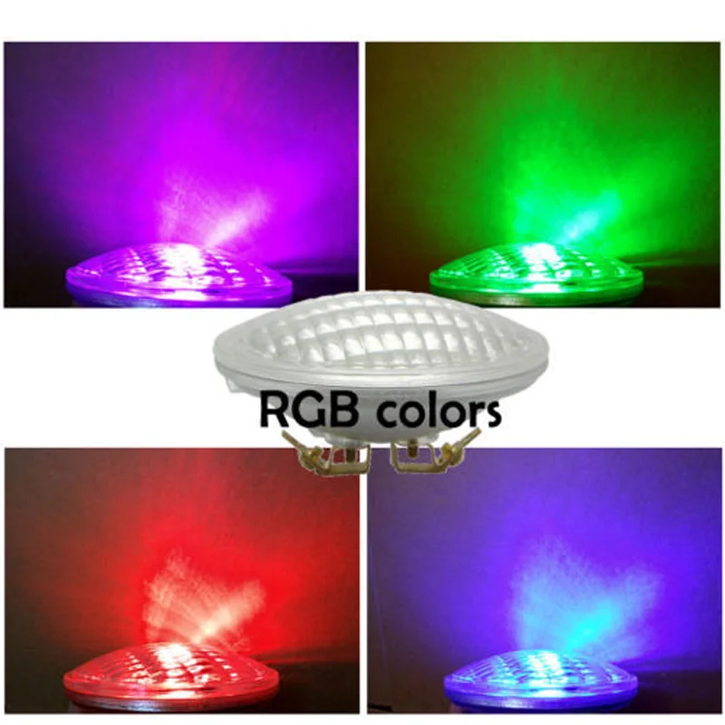 Светодиодная Водонепроницаемая подводная лампа RGB PAR36 9 Вт AC/DC 12 В для бассейна