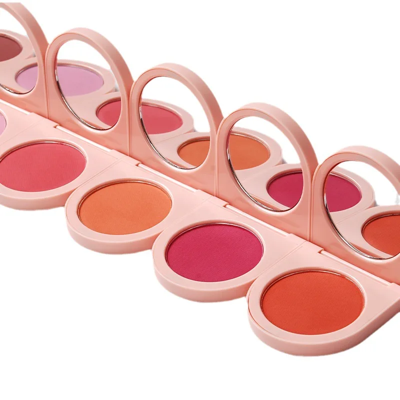 SENKA Pigment Blusher Private Label Vegan Custom Packaging Shimmer Blush Palette Cosmetics Waterproof Makeup Blusher