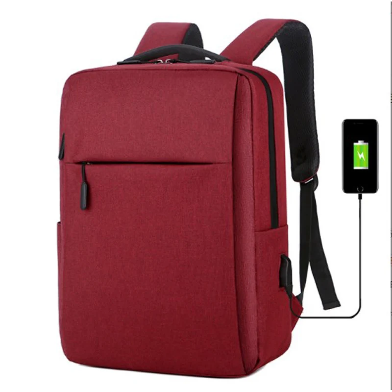 RTS Stock School Bag Custom Logo Travel Business Backpack Usb Charging Laptop Bag Backpack For Men