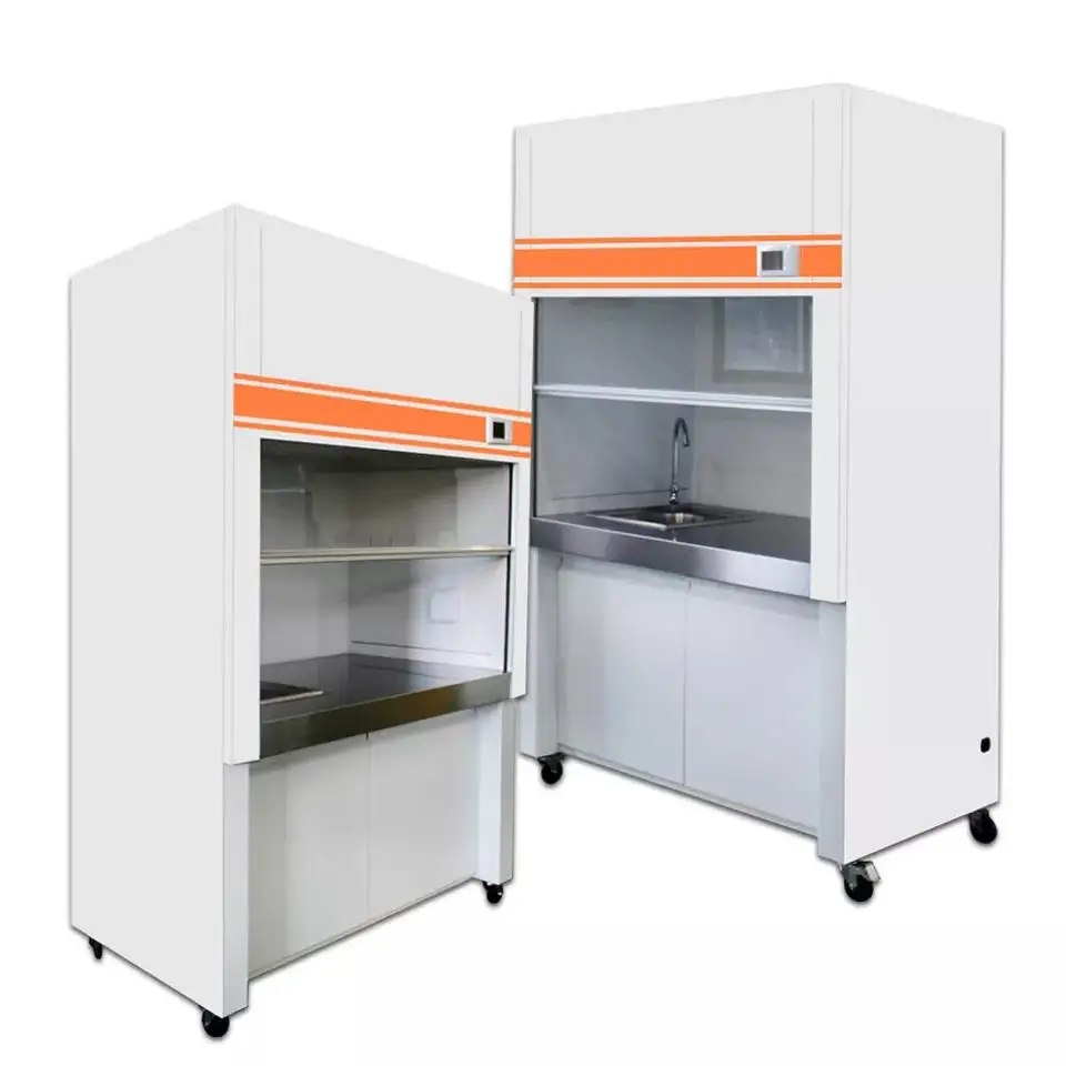 High Quality Laboratory Equipment Pp Compound Portable Chemical Fume Hood Laboratory