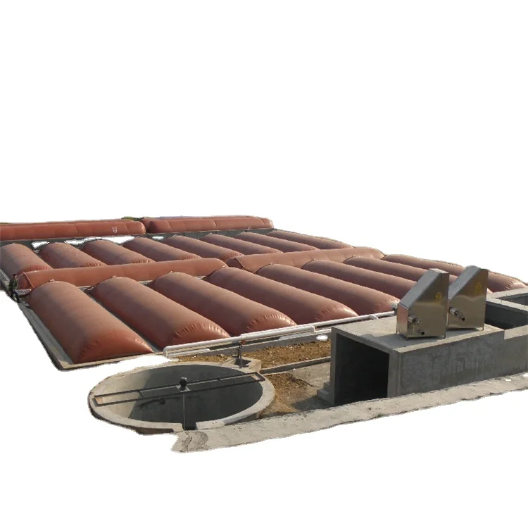 Biogas storage bag balloon bag digester storage biogas foldable movable and flexible tank