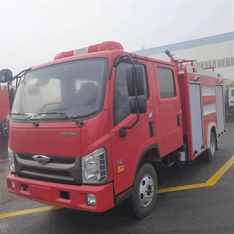 Multi functional and efficient  Foton 4m3 water tank fire engines sprinkler truck fire fighting trucks Fire Vehicle