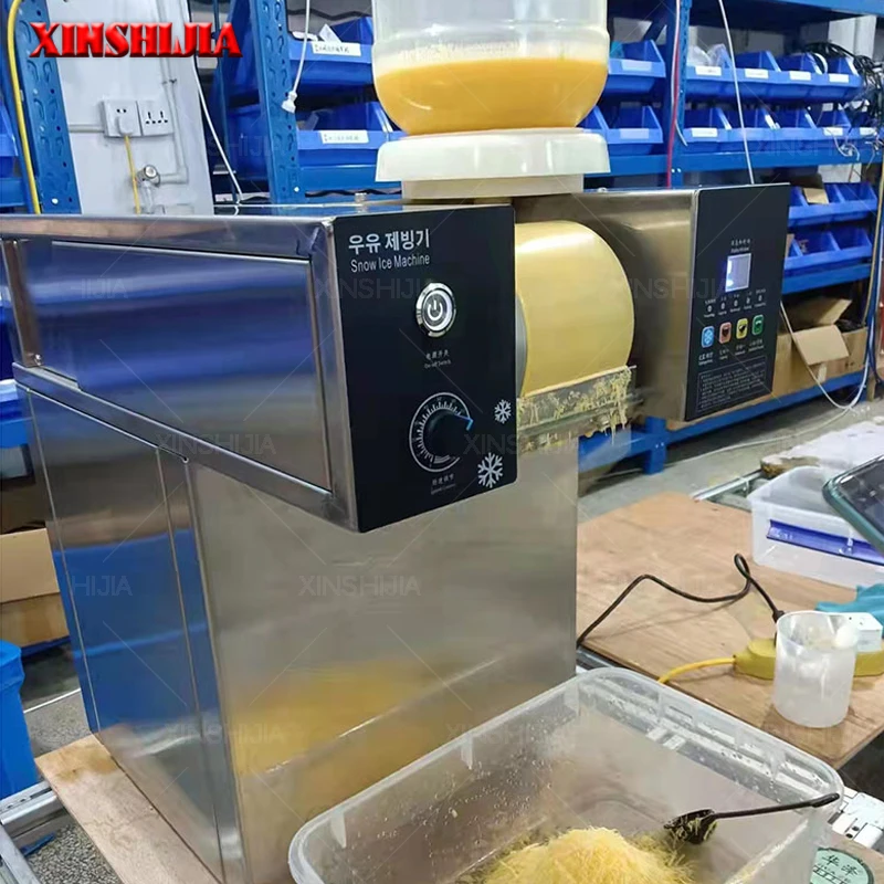 Outdoor use small milk snow flake Korean Bingsu Machine Suppliers