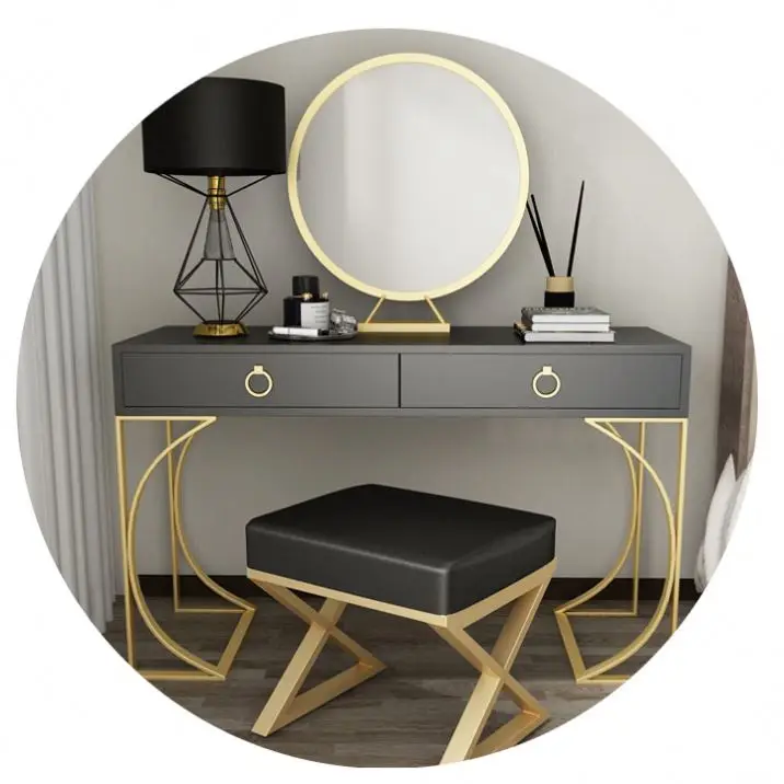 Туалетный столик для макияжа белый набор аксессуаров под заказ деревянный логотип современная мебель в деревянном стиле для спальни шт. цветной дизайн Тип