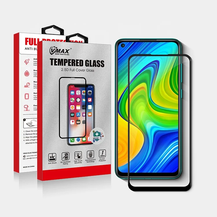 Закаленное стекло твердостью 9H HD для Xiaomi Redmi Note 9/9 Pro/9 Pro Max, защита экрана