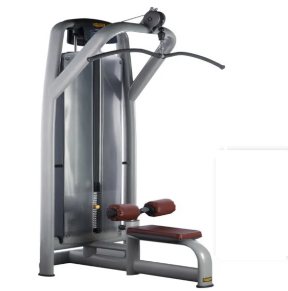 Freely weight plates loaded seated lat pull down seated cable row machine 1