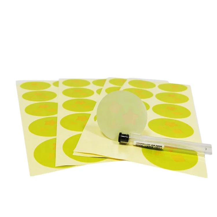 Custom Printing Waterproof Food Glass Bottle Sticker Jar Seal Labels