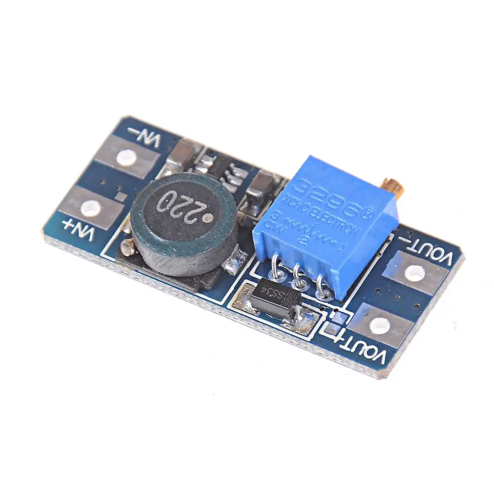 2V - 24V to 5V 9V 12V 28V 2A Adjustable Step Up Module MT3608 DC-DC Boost Module Boost Converter Power Supply Module