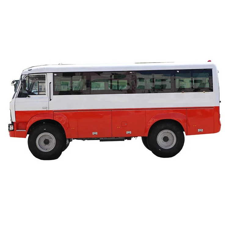 Diesel 140hp 10-17 seats dongfeng vehicul off road 4x4 bus