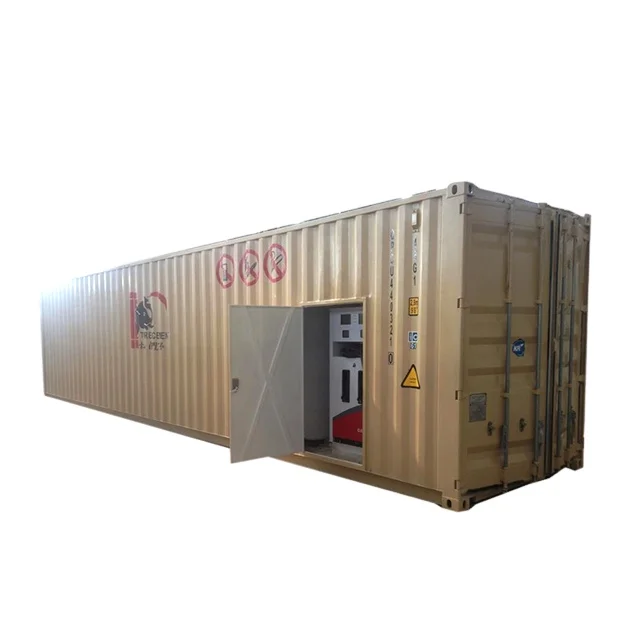 40ft container filling station for South Africa