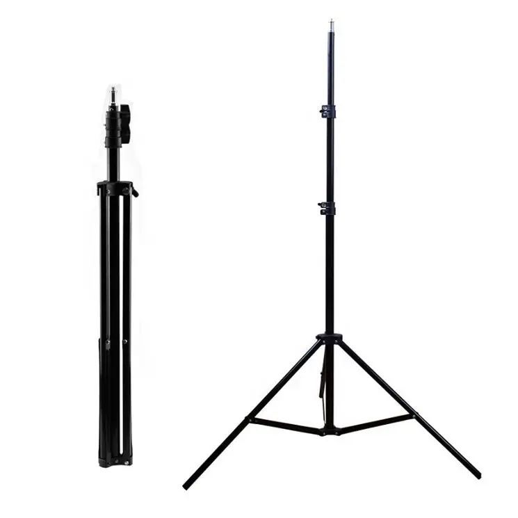 High quality aluminum alloy Lightweight and stable 1/4 Screw 82.68 inch 210cm Flexible tripod