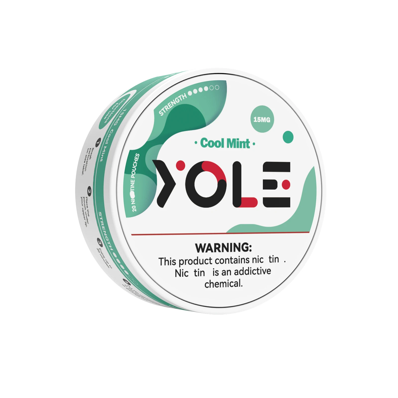 ZYN yolo Smokeless Metal Boxes Smokeless Pipes Aluminum Pouches Canister Pouches