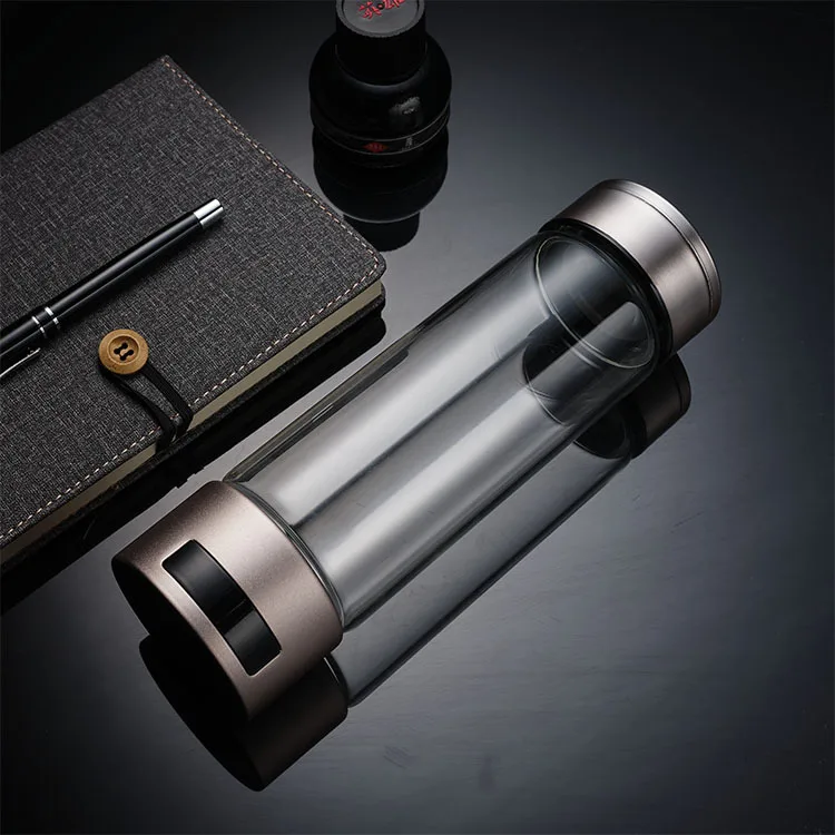 Usb Rechargeable 9000ppb Hydrogen Rich Water Bottle Generator Molecular Cup