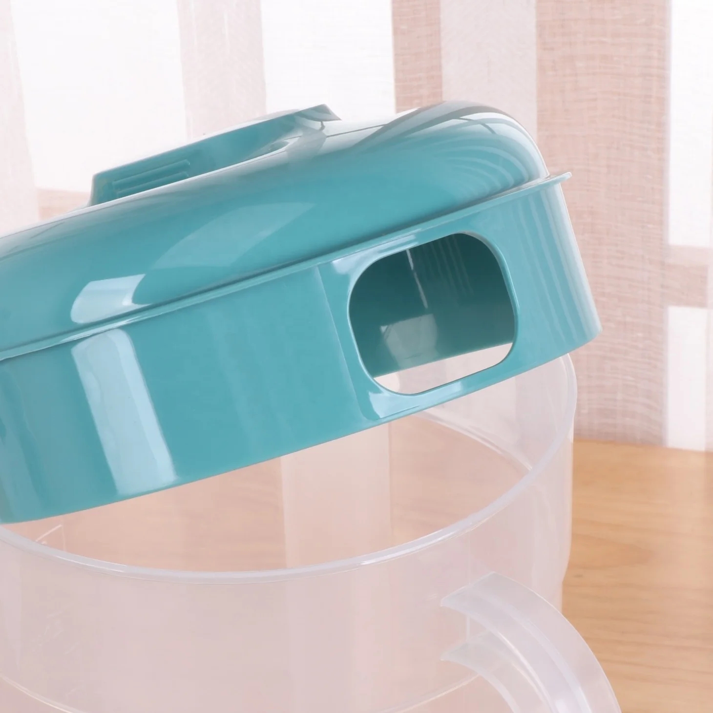 3.5L Large Capacity Transparent Juice/Coffee/Tea/Water Jugs Plastic Pitcher With Lid