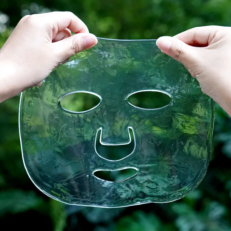 Профессиональная маска для лица, морские водоросли, коллаген, кристалл, желе, прозрачная маска для лица