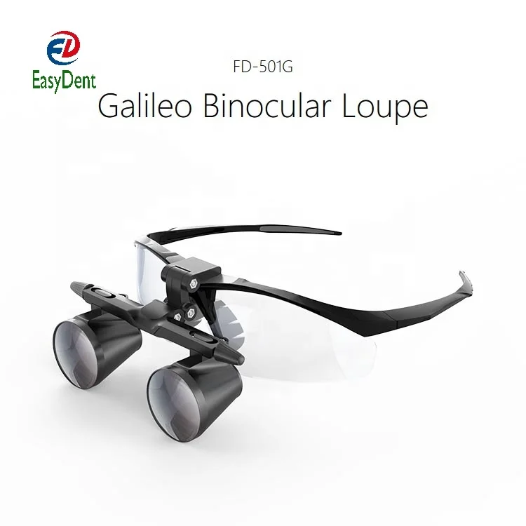 Увеличитель для стоматологической хирургии медицинская Лупа с рамкой бинокулярная в продаже FD-501G 2.5X 3.5X