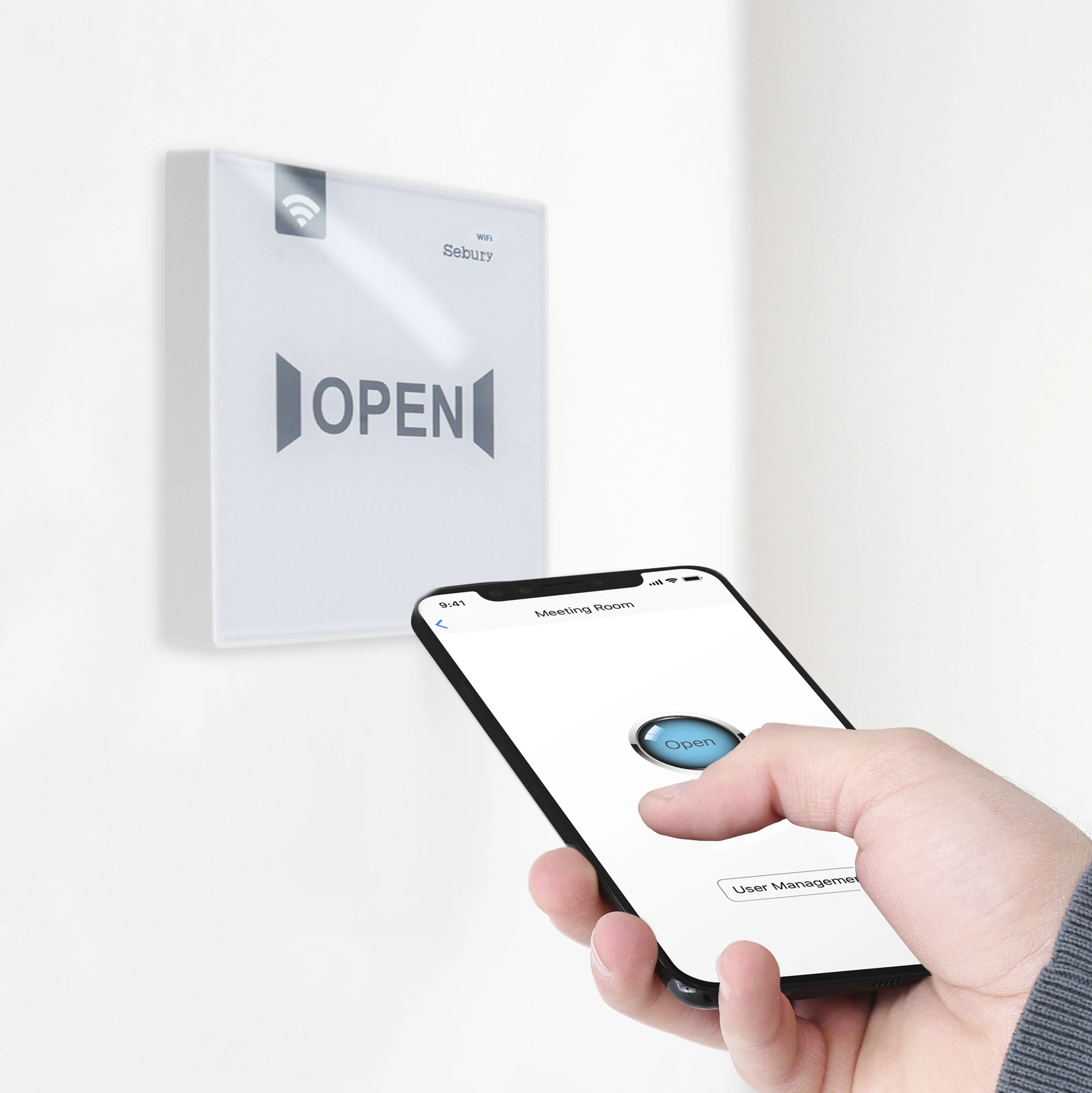 High Response Wireless Mobile Phone Wifi / Blue tooth Remote Control Exit Button