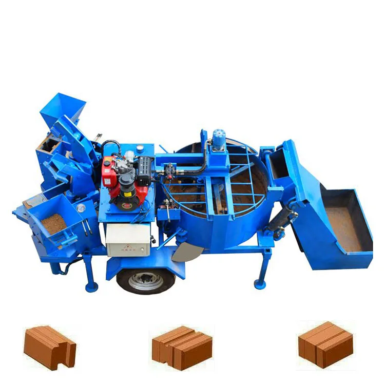 earth soil interlocking earth block machine  on sale from china