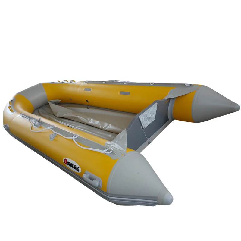 Synsor New Inflatable Fishing Pontoon Belly rowing boat Inflatable boat With Repair Kit