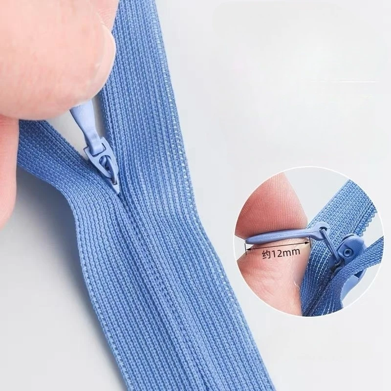 Factory Cheap Price Hidden Nylon Zippers Sewing Open End Invisible Zippers For clothing