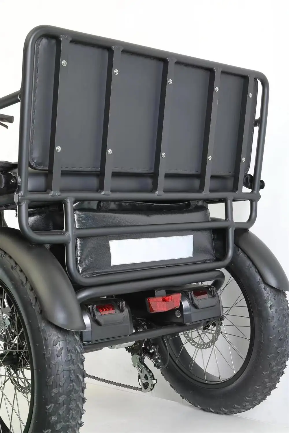 Tricycle Electric Trike heat insulation 20 Inch 750W Motor Fat Tire 3 Wheel E Bike Tricycle