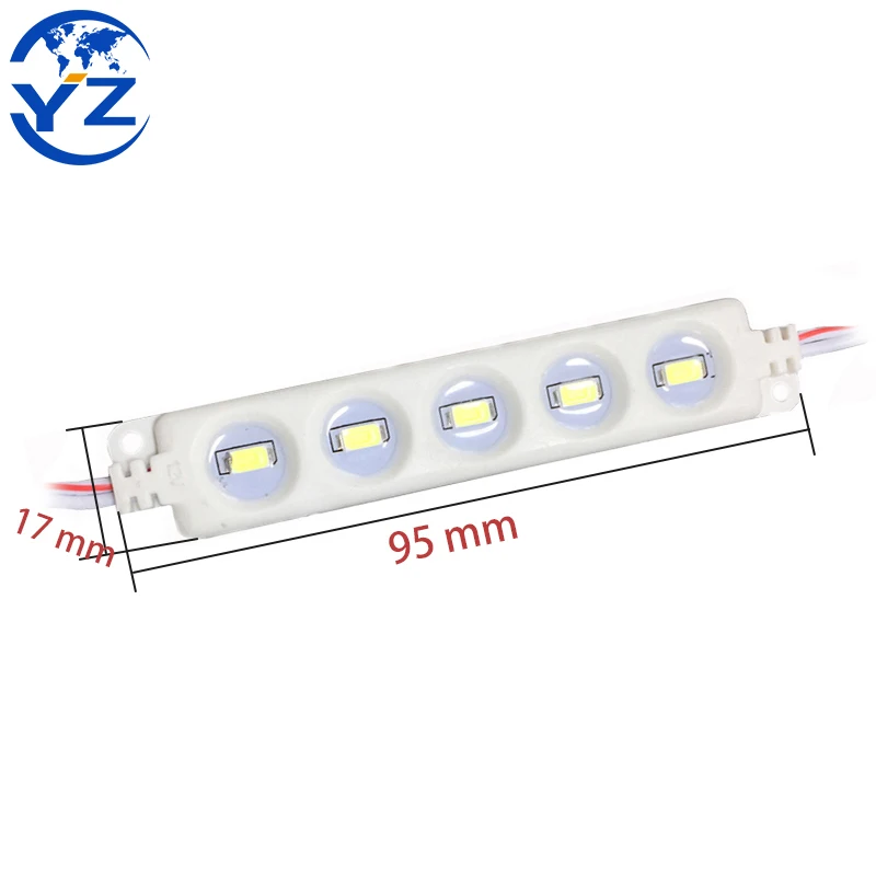  Водонепроницаемый DC 12V 0 6 W красный цвет 5730 инъекции гиалуроновой кислоты SMD 5 Вт Светодиодный модуль дорожный знак c