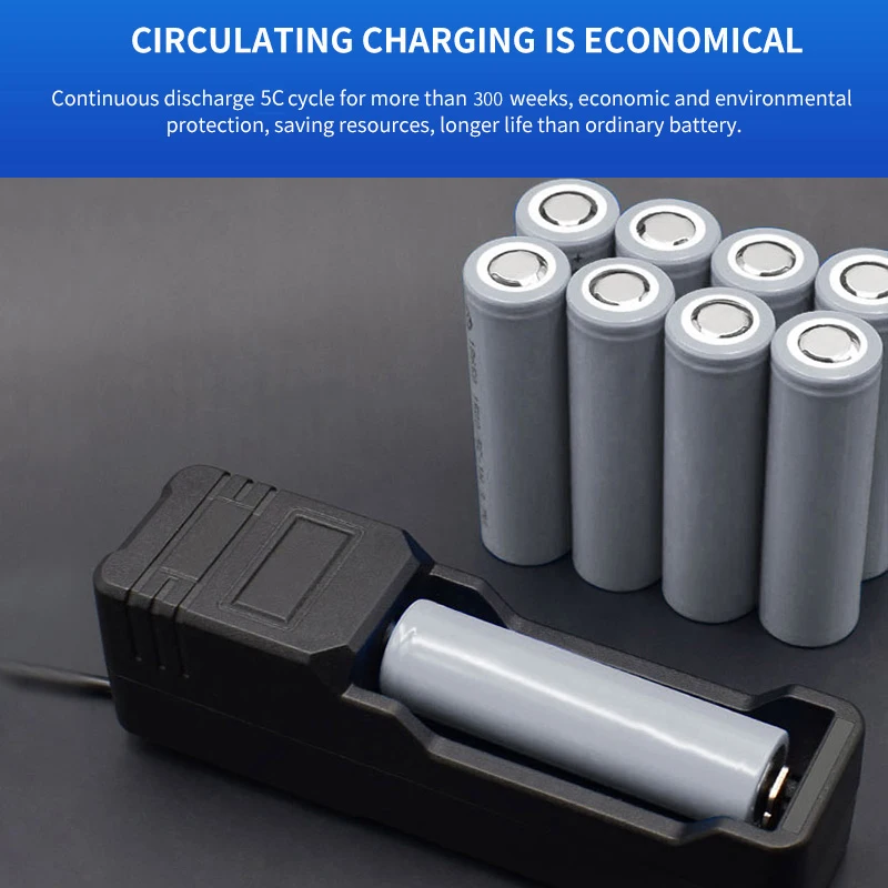 Highest Capacity 18650 1500mah 1800mah 2000mah 2200mah 2500mah  Flat Top Lithium Ion Rechargeable Battery 18650 battery 3.7v