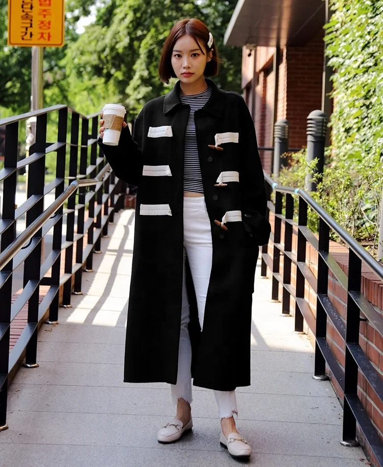 Лучшие продажи гарантированное качество водонепроницаемые теплые женские ботинки; Высокие женские кашемировое шерстяное пальто