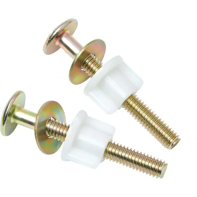 M6 M8 Furniture Joint Connector Furniture Hardware Hex Socket Bolts for Baby Crib JCB Screws Hex Flat Head Bolts