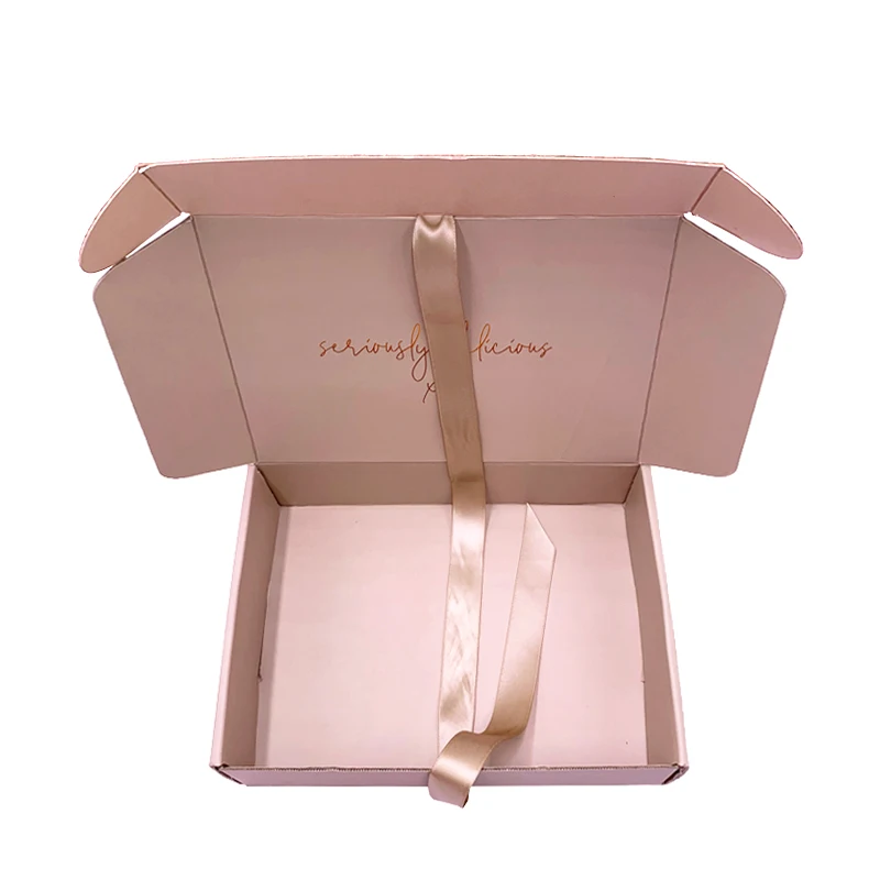 Packaging Mailers Clothing Box Tuck Wholesale Cardboard Shipping Packing Corrugated box Custom