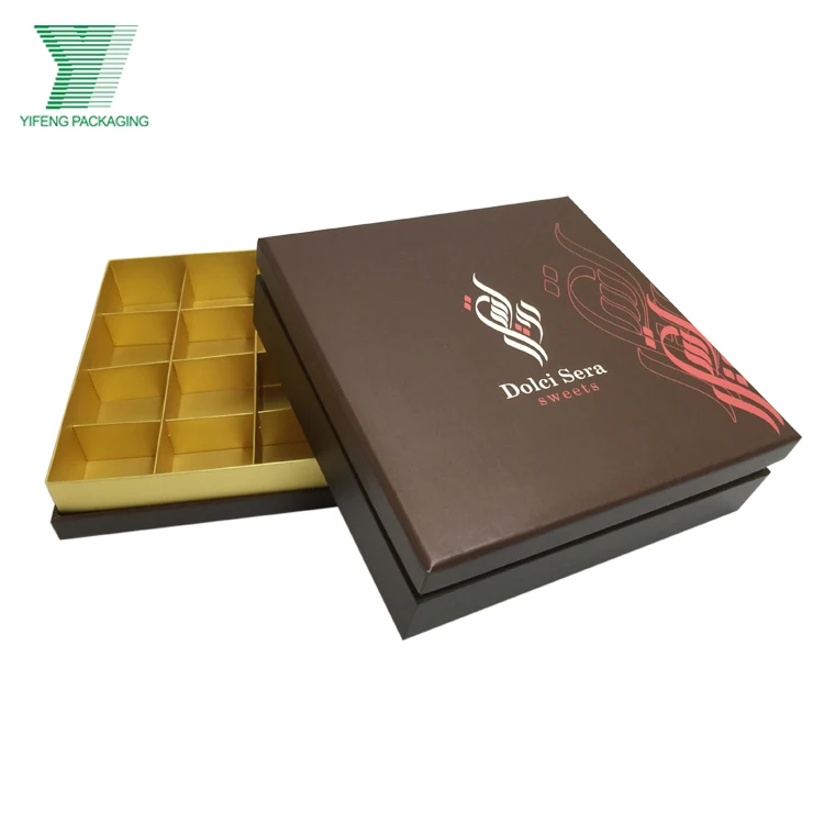 Chinese manufacturers custom shoulder gift box packaging candy bean dessert gift set chocolate box with insert