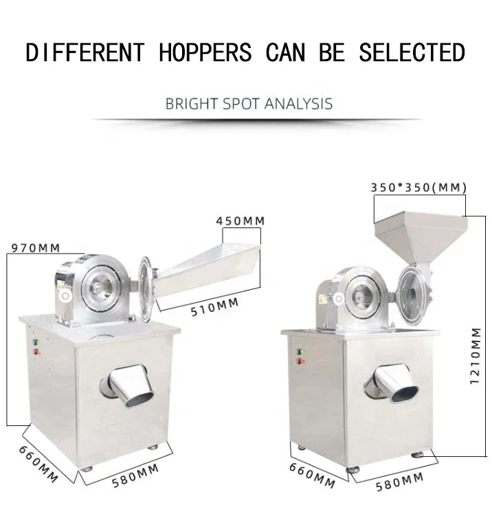 small herb chili tea leaf food turmeric powder grinder cereal grinding wheat machine  price for grinding corn