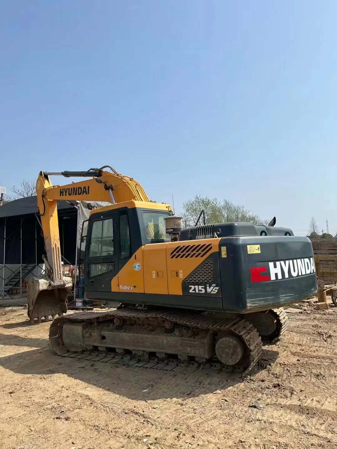 Excavator Original South Korea Used Hyundai 215-9 Hyundai215 on Sale With Low Working Hours 215 in Shanghai
