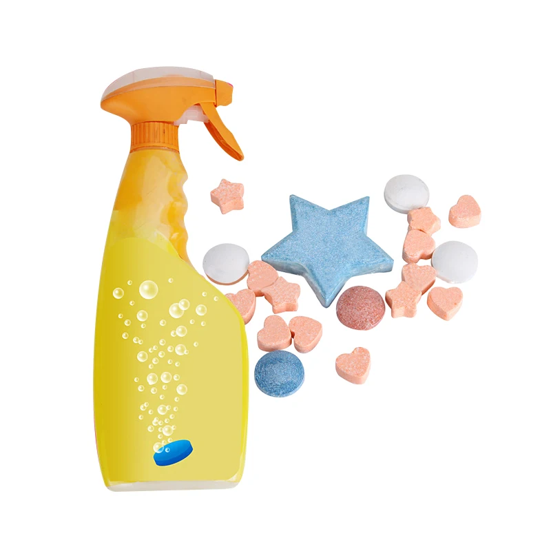 Yijujing Remove oil Stains multifunction concentrated effervescent cleaning tablets for kitchen