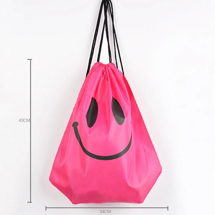 
High Quality Waterproof Nylon sport football reusable drawstring String dust bags for shoes 
