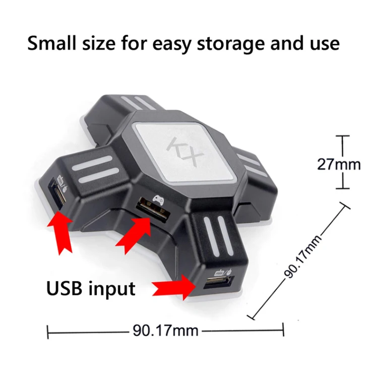 USB игровая мышь клавиатура конвертер геймпад контроллер адаптер для PS4 PS3 Nintendo Switch Xbox One