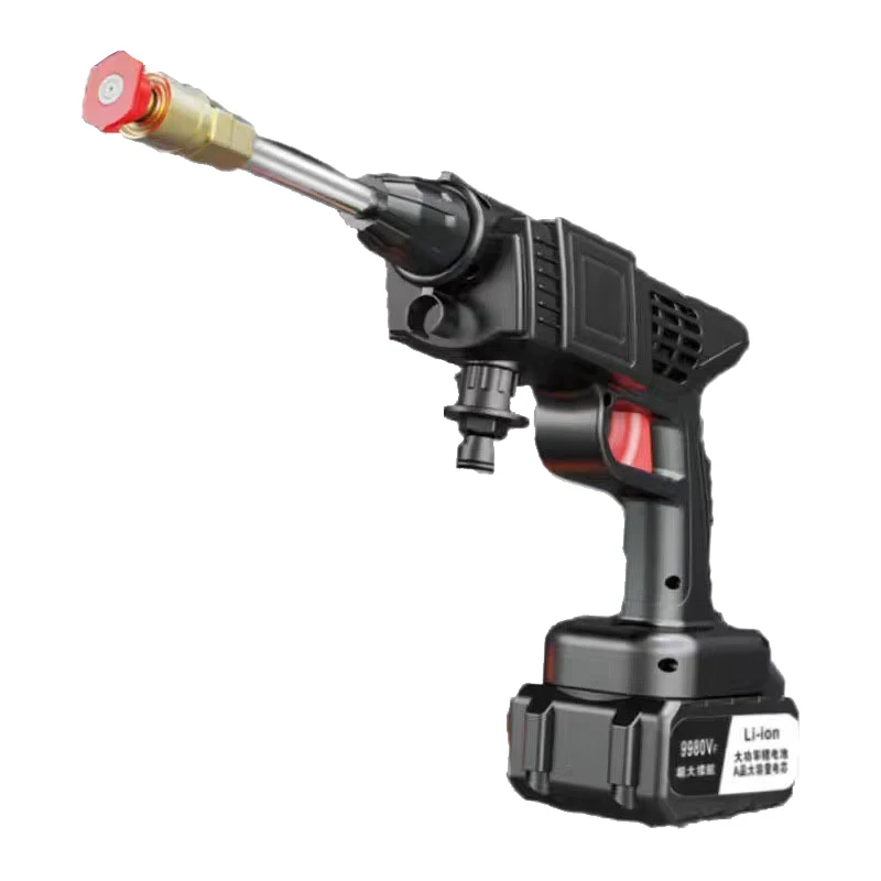 RONGXIANG CE Car Washing Gun Portable High Pressure Car Washer Spray Gun Water Cleaner With Battery CW-1710