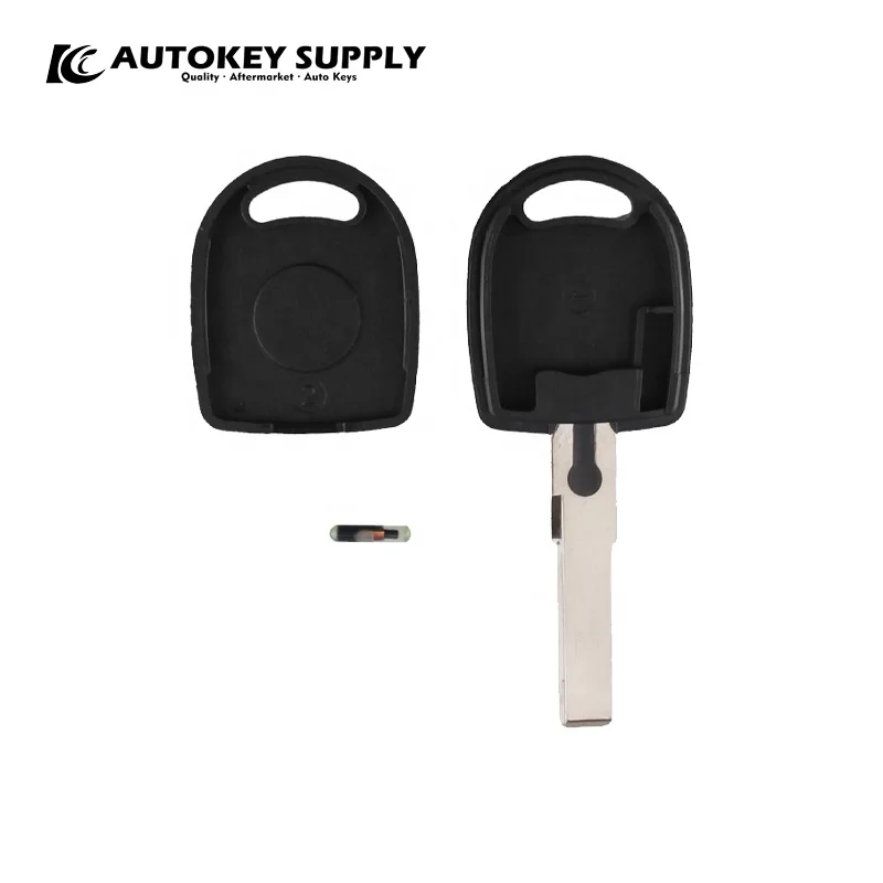 
Transponder Car Key Uncut HU66P Key Blade Megamos ID48 Chip For VW Bettle Golf GTI Jetta Passat Phaeton R32 VR6 