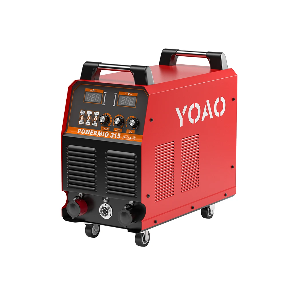 Сварочный аппарат YOAO OEM MIG315 12 7 кВА 315А сварочный MMA MIG сварщик 220 В для мастерской ремонта техники