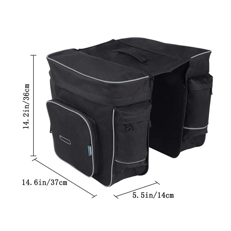  2019 год оптовая продажа двойная задняя стойка для велосипеда сумка Pannier
