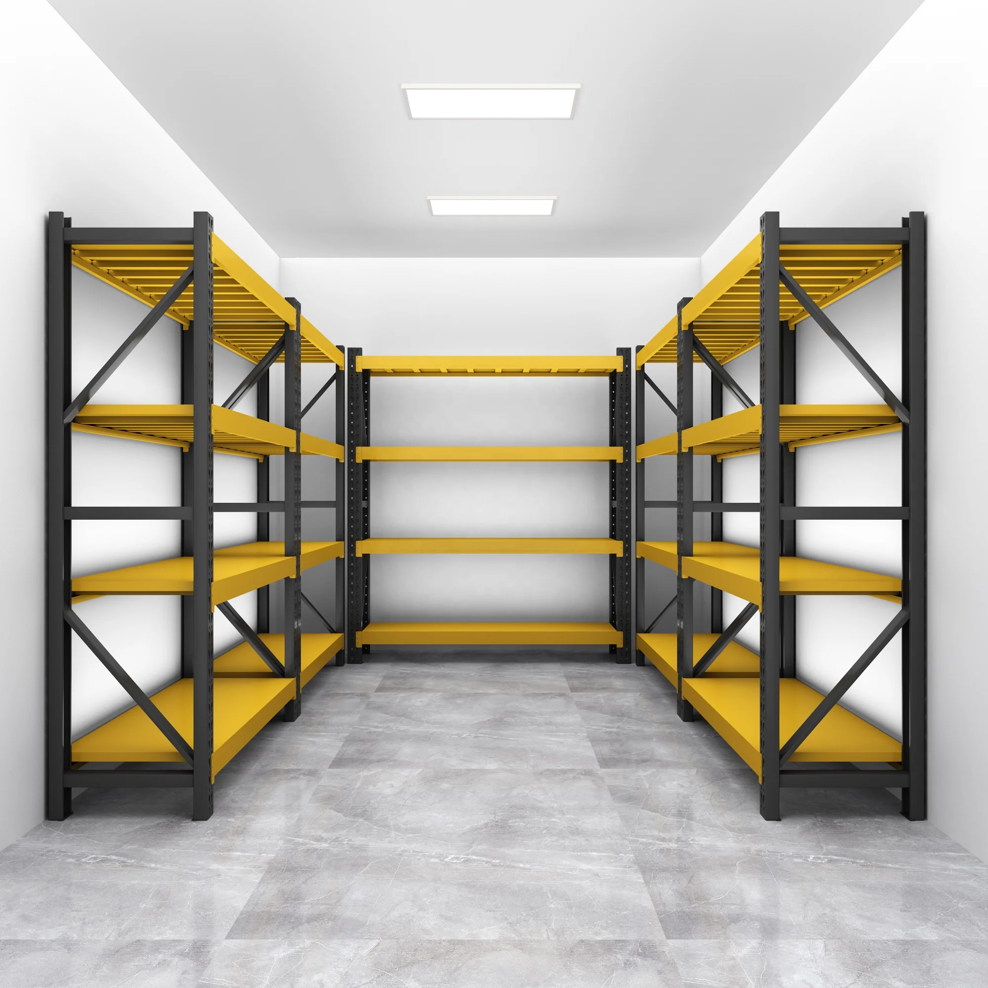 PULAGE wholesale Storage Racks auto parts garage  Supermarket Shelves Display Racks Warehouse Industrial Shelving Goods Shelf